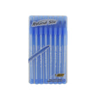 Kuulakärkikynät - keskisininen 1 mm - Pyöreä sauva - 8 kpl - BIC