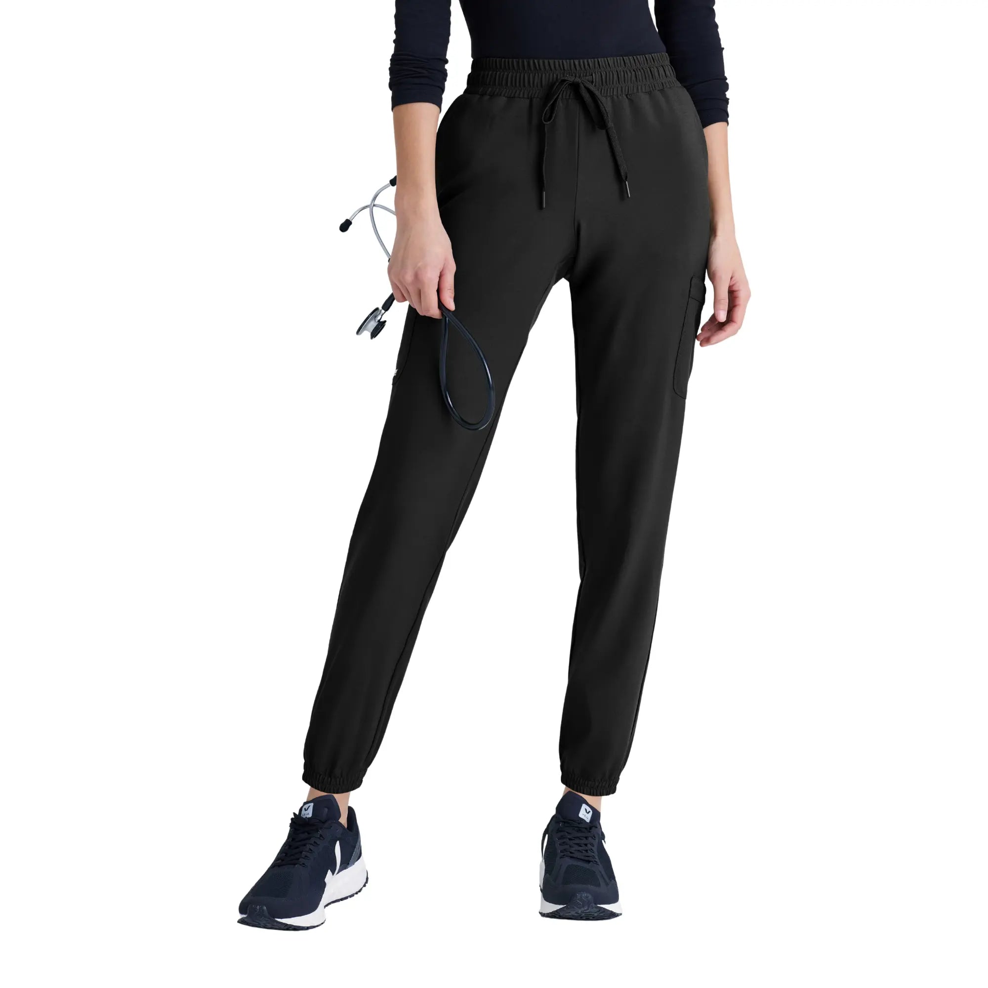 Terra - Jogging cargo avec cordon de serrage - Femme - Grey’s Anatomy Evolve Grey’s Anatomy  Noir / XL
