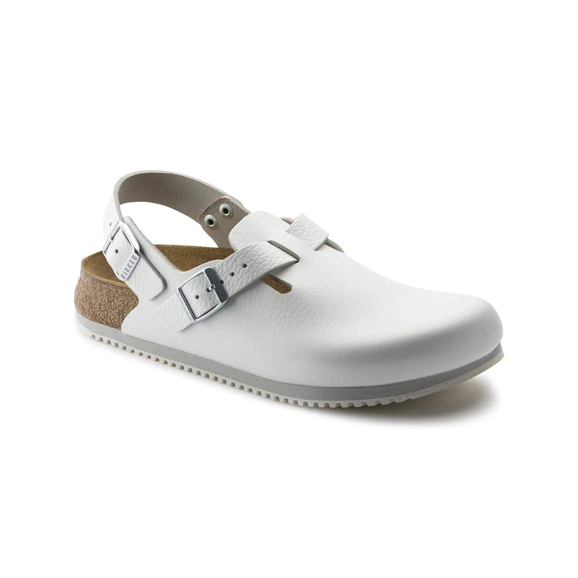 Tokio Super Grip - Sabot Cuir naturel - Plusieurs coloris - Birkenstock Birkenstock  Blanc / Étroite / 48