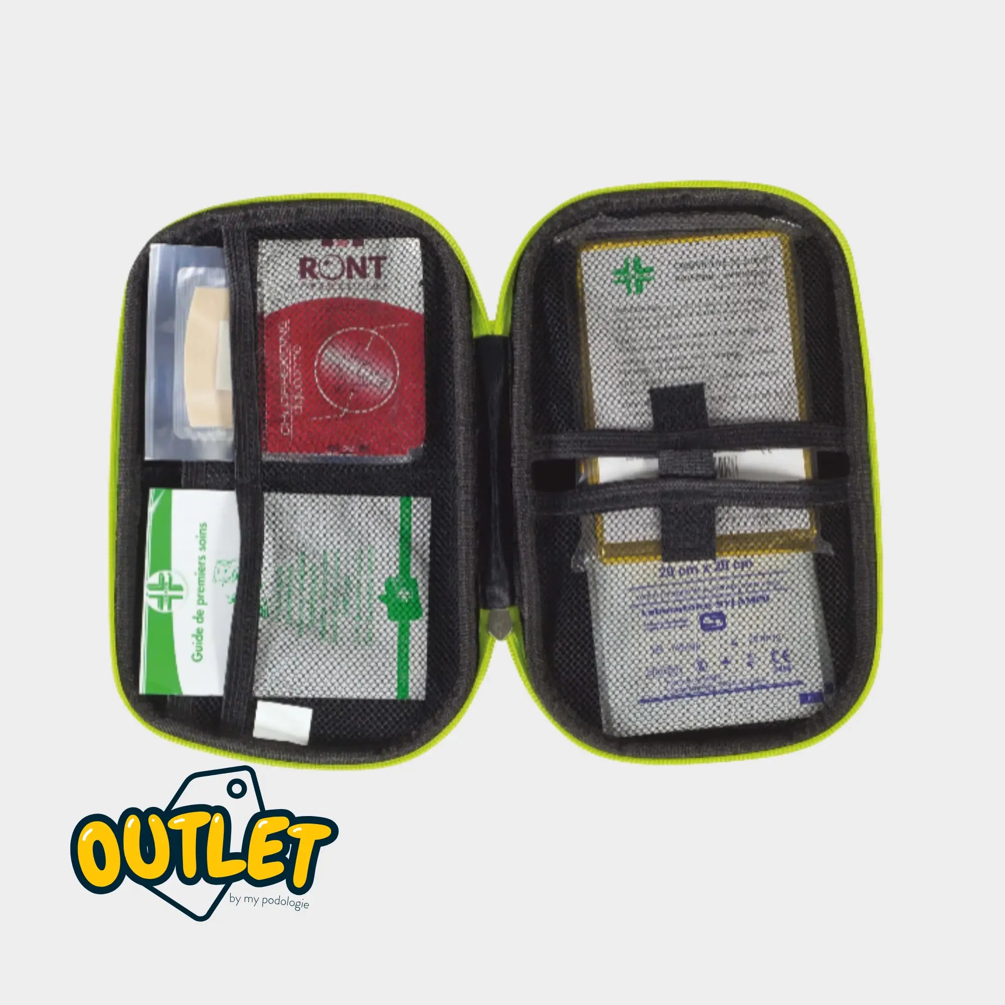 Trousse de secours Véhicule - 2 à 4 personnes - Farmor // Date courte My Podologie 